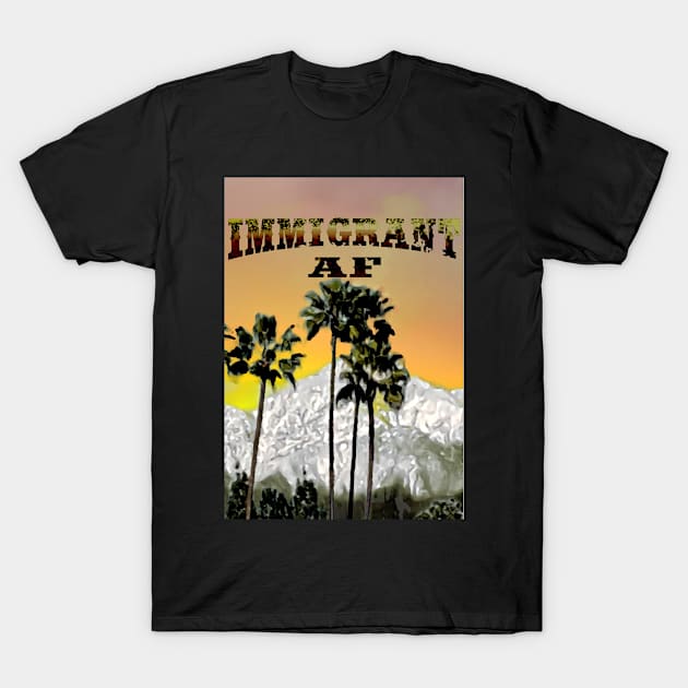 California Winter T-Shirt by immigrantaf